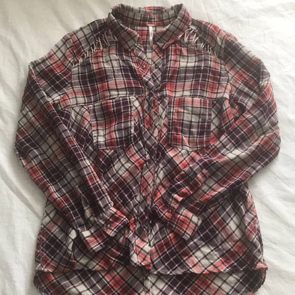 Free People flannel